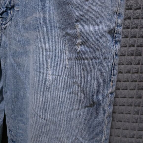 Converse Distressed Light Wash Jeans 36x30 VTG Y2K 90s Low Rise Workwear Grunge - Picture 6 of 16